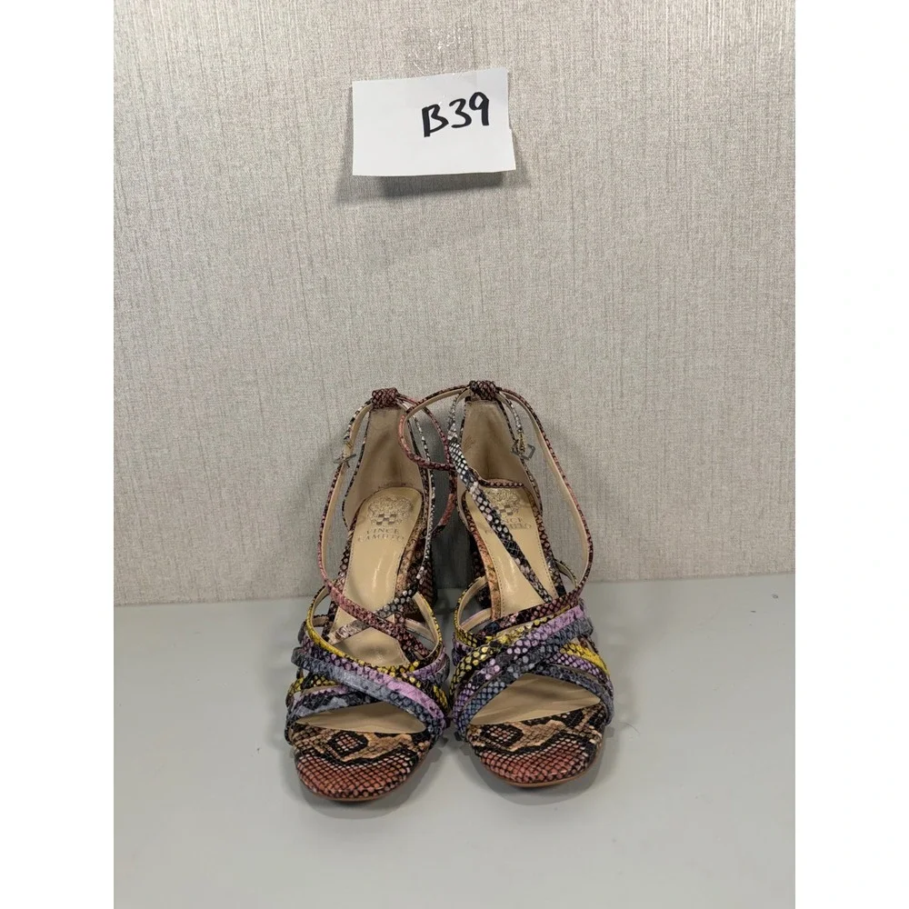 Vince‎ Camuto Womens Dress Heels Shoes   Leather upper size 7.5M